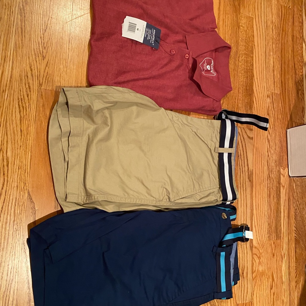 Club Room shorts size 34 and architect size M shirt bundle